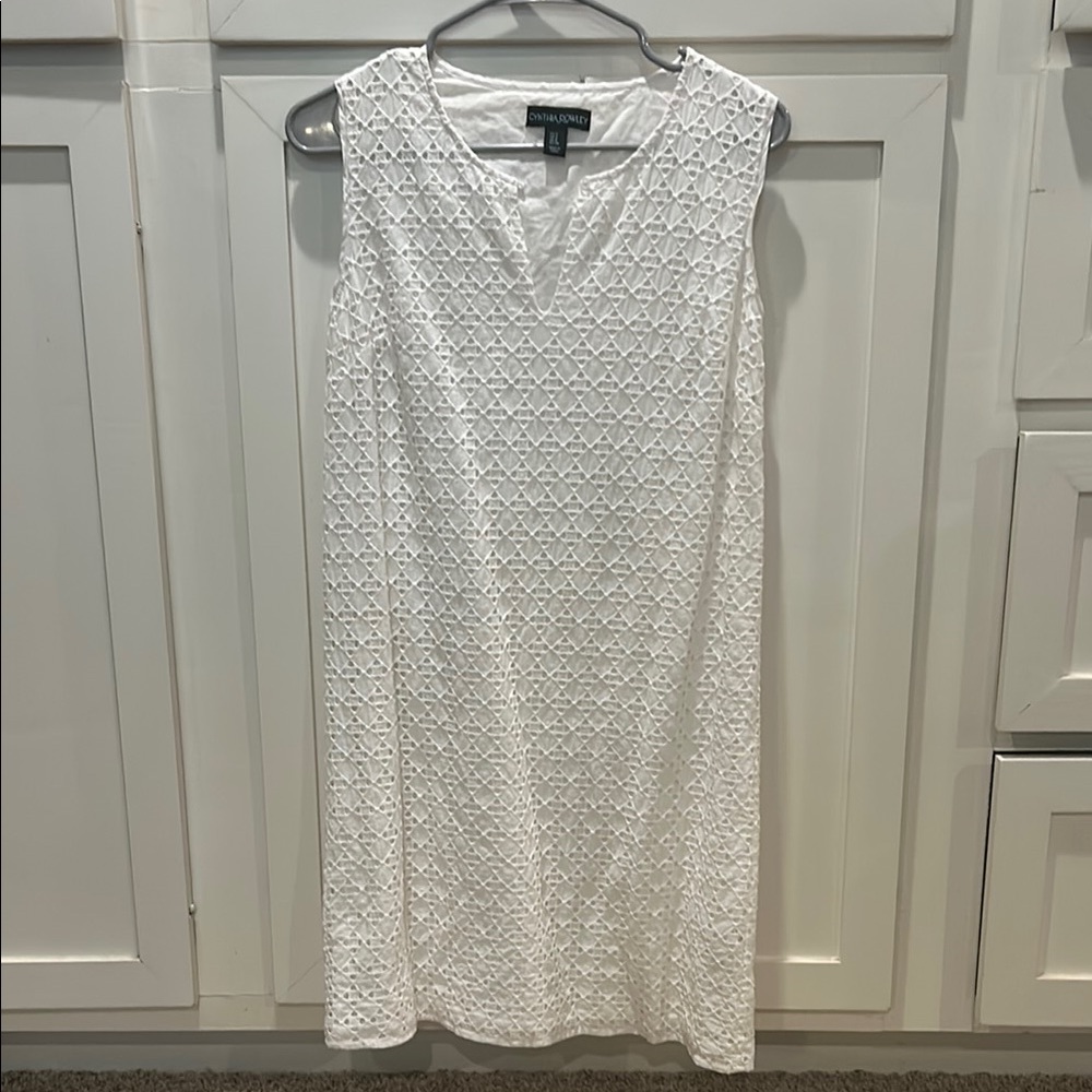 Cynthia Rowley White Mini Dress